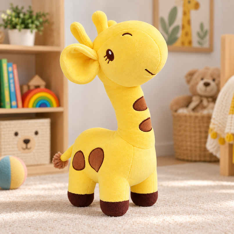 DearJoy Giraffe Soft Toy - Yellow DearJoy Giraffe Soft Toy - Yellow