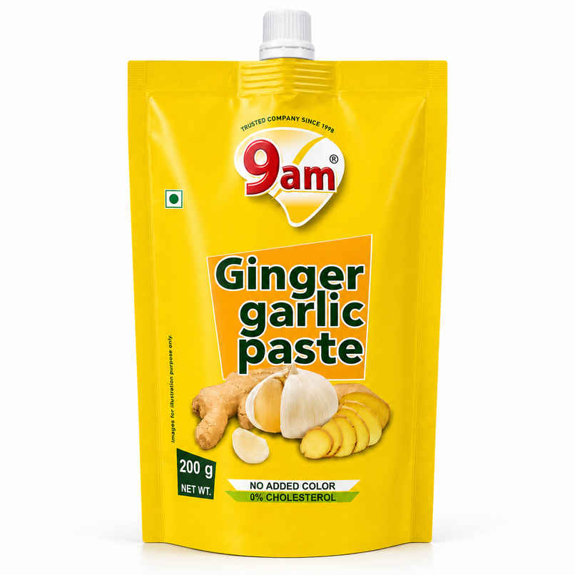 9am Ginger Garlic Paste for Daily Cooking