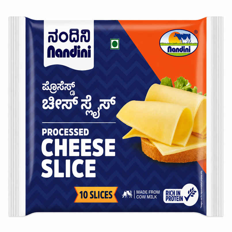 Nandini Processed Cheese- Slices