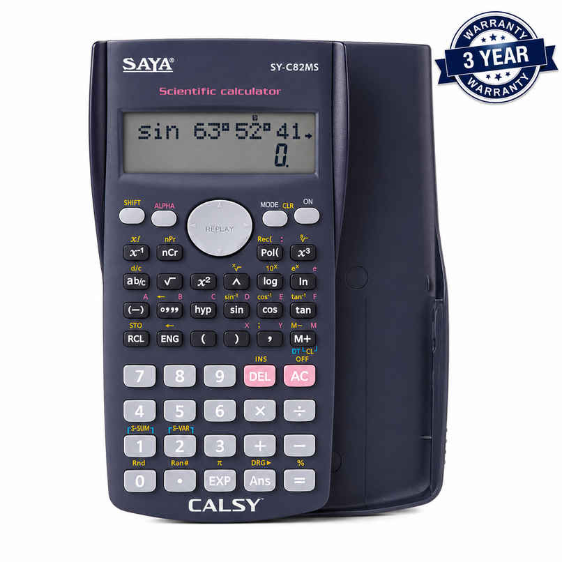 Saya Calsy Scientific Calculator SY-C82MS | 240 Functions for Math, Science & Engineering Saya Calsy Scientific Calculator SY-C82MS | 240 Functions for Math, Science & Engineering