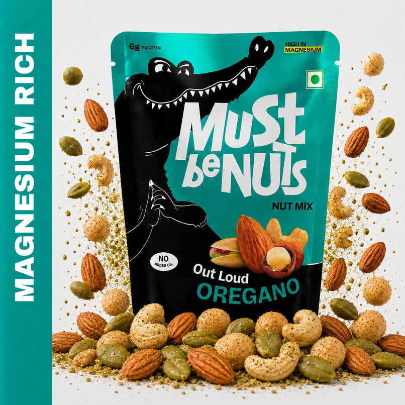 Must Be Nuts Out Loud Oregeno Nut Mix | 6g Protein 90mg Magnesium Must Be Nuts Out Loud Oregeno Nut Mix | 6g Protein 90mg Magnesium