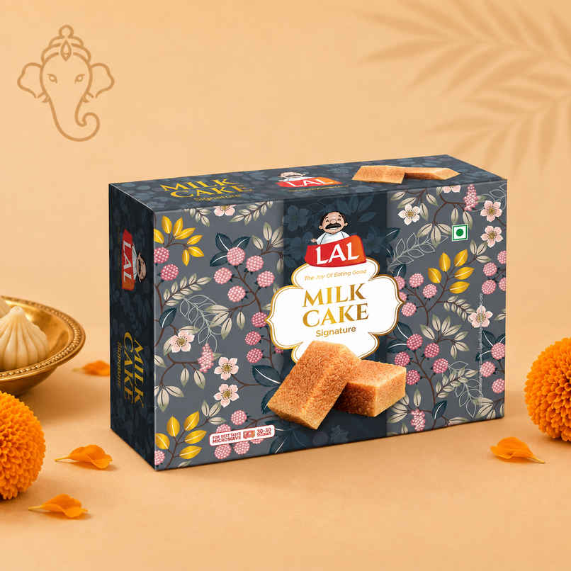 Lal Milk Cake Signature | Traditional Indian Sweet