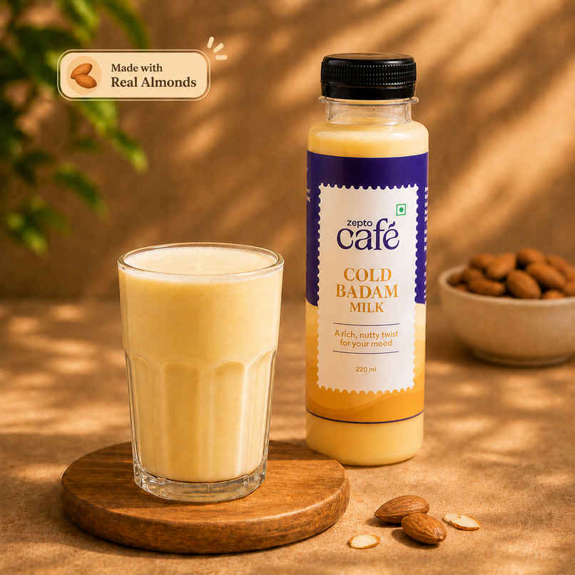 Badam Milk Shake | Made with Real Almonds