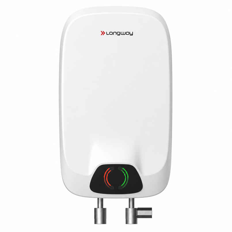 Longway Zyro 5.5 Ltr 5 Star Rated Instant Water Heater with Anti Rust Coating 3000W | White Longway Zyro 5.5 Ltr 5 Star Rated Instant Water Heater with Anti Rust Coating 3000W | White