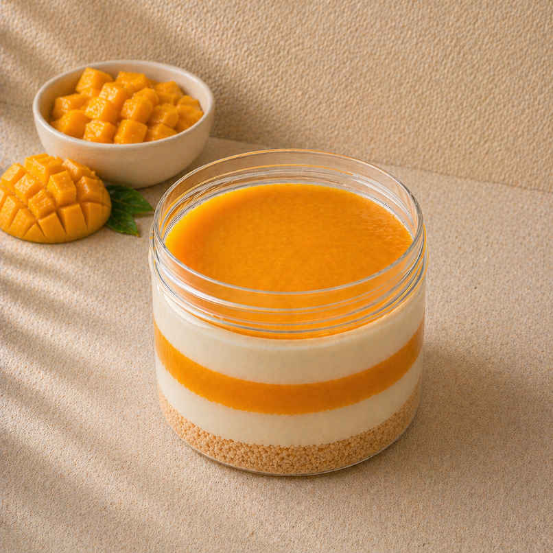Mango Jar Cake 