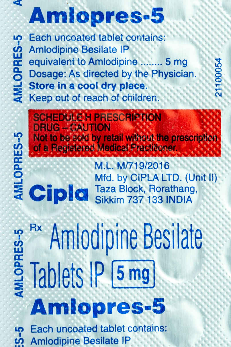 Amlopres-5 Tablet