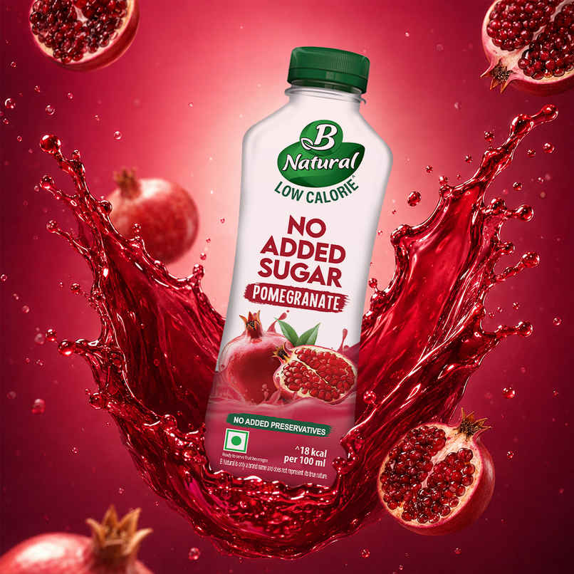 B Natural No Added Sugar Pomegranate Juice
