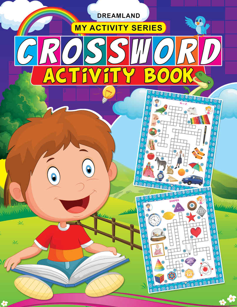 Dreamland My Activity Crossword Activity Book for Kids | Age 2 to 5