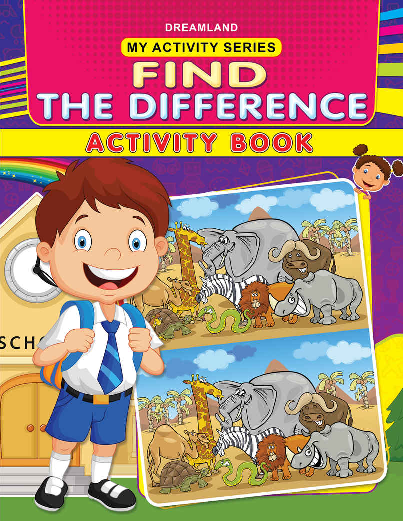 Dreamland My Activity Find the Difference Activity Book | Age 2 to 5