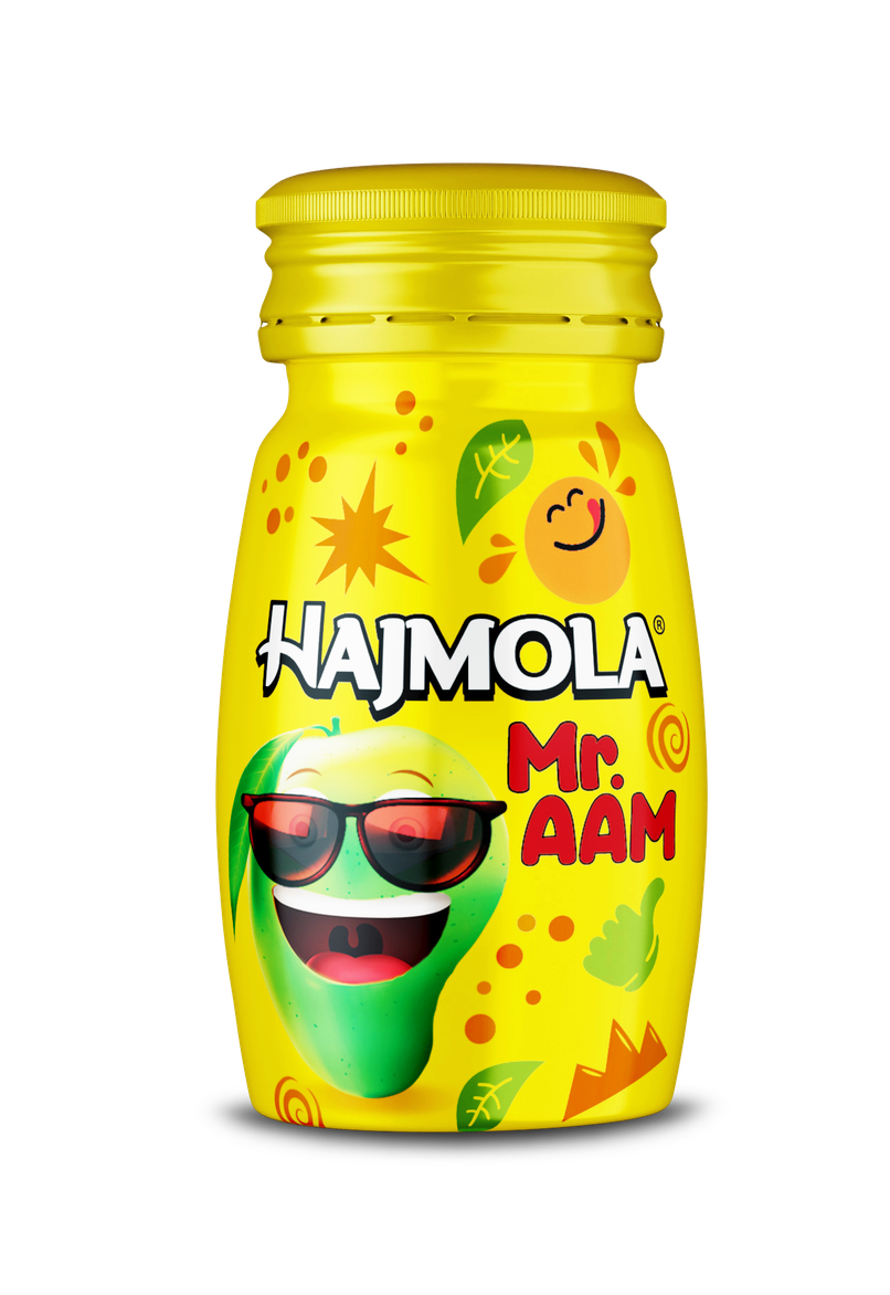 Dabur Hajmola Tasty Digestive Tablets (Mr Aam Flavour) - 120 Tabs ,Healthy, Tasty & Chatpata