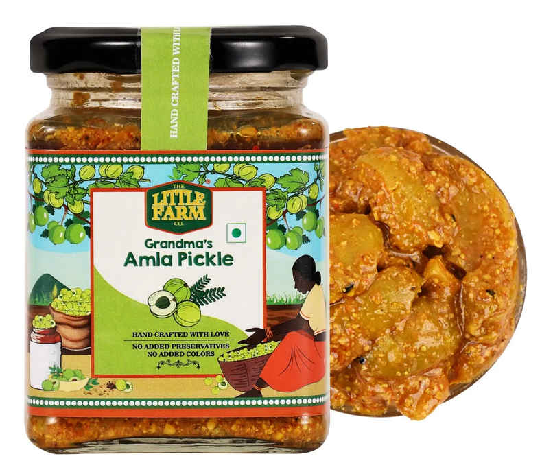 The Little Farm Co. Amla Pickle | Achaar | No Added Preservatives