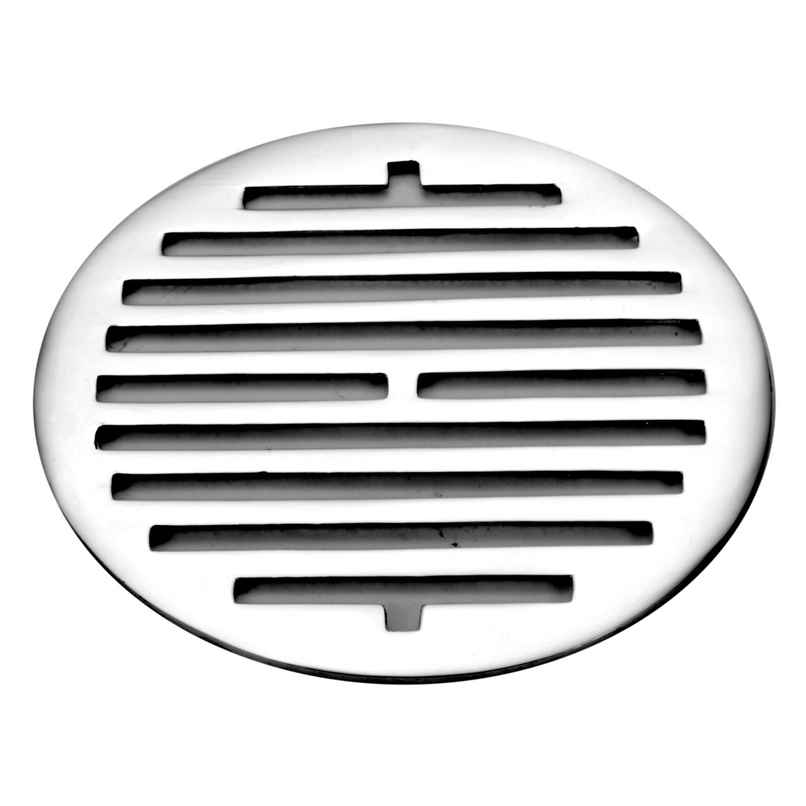 Agmeco Grating Plain Line Hole 100mm - Durable Stainless Steel Drainage Grate for Industrial Use