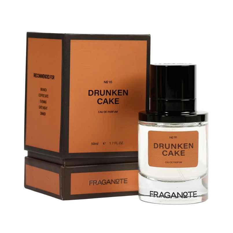 Fraganote Drunken Cake Unisex Eau De Parfum | Perfume for Him & Her