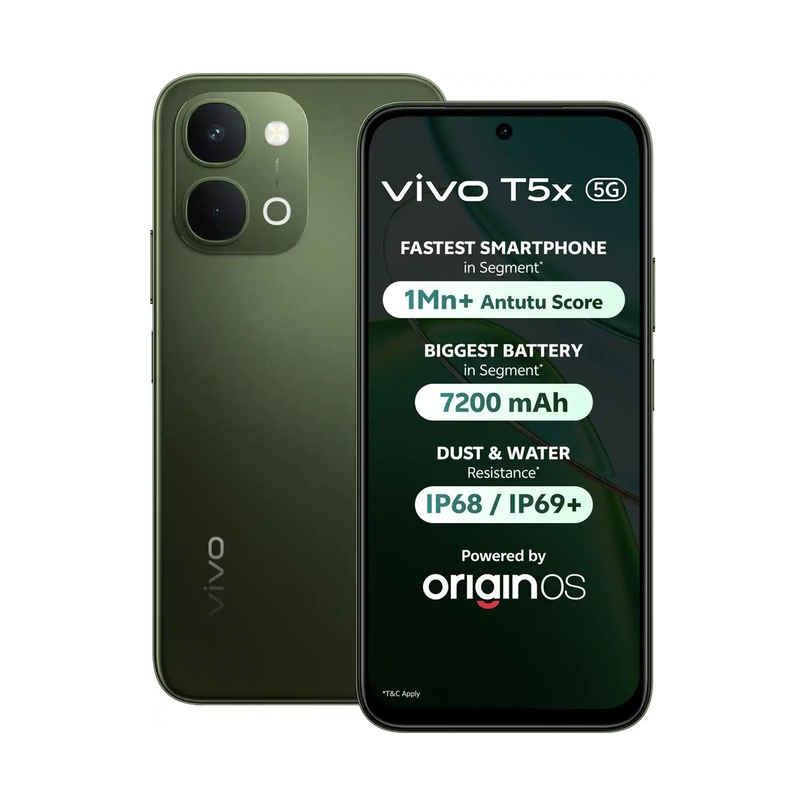 VIVO T5X 6GB RAM, 128 GB Staorage | CYBER GREEN VIVO T5X 6GB RAM, 128 GB Staorage | CYBER GREEN