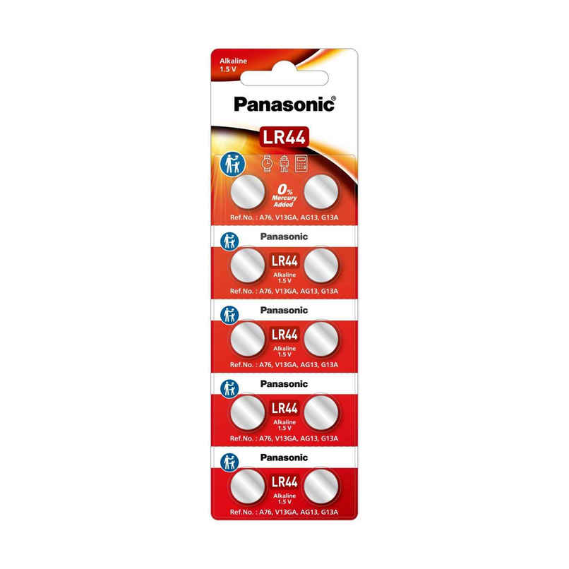 Panasonic Lithium Battery -Lr-44/10 Be | pack of 10