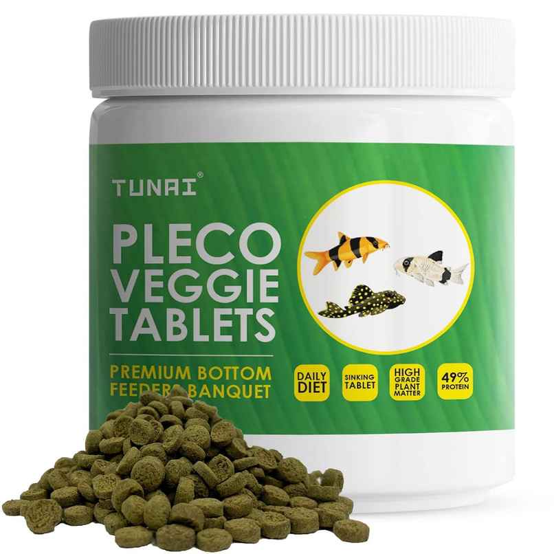 Tunai Pleco Veggie Tablets For Pleco & Other Bottom Feeders