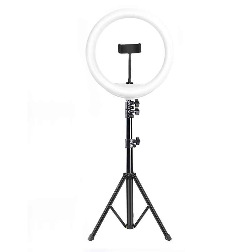 Digitek Drl-14C 14 Inch Led Ring Light With 5Ft Stand & Smartphone Mount - Usb Powered