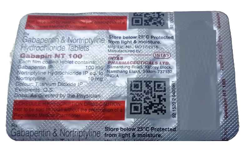 Gabapin NT 100 Tablet Gabapin NT 100 Tablet