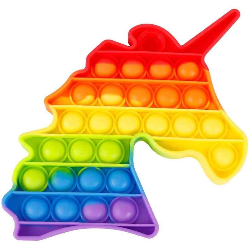 Toyshine Unicorn Pop Its Fidget Activity Toy (Multicolour, 3+ years)(Pack) Toyshine Unicorn Pop Its Fidget Activity Toy (Multicolour, 3+ years)(Pack)