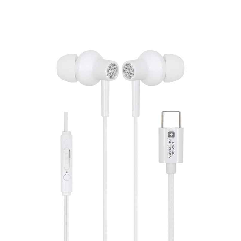 Swiss Military Audio Earphone - Water Lite C-type White