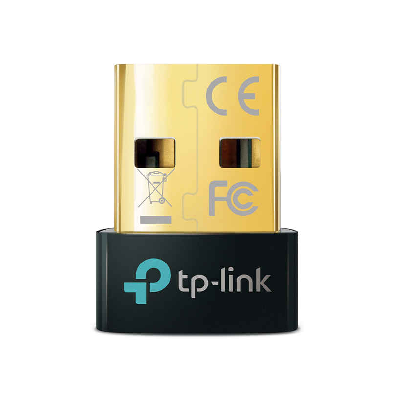 TP-Link USB Bluetooth Adapter for PC, 5.3 Bluetooth Dongle Receiver (UB500) Supports Windows 11/10/8.1/7 for Desktop, Laptop, Mouse, Keyboard, Printers, Headsets, Speakers, PS4/ Xbox Controllers