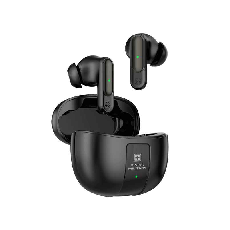 Swiss Military Audio Earbuds - Zeus Plus | Black