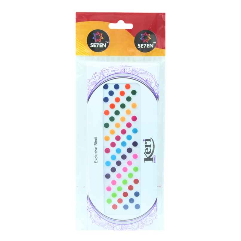 SE7EN Multi Color Bindi - 6 mm