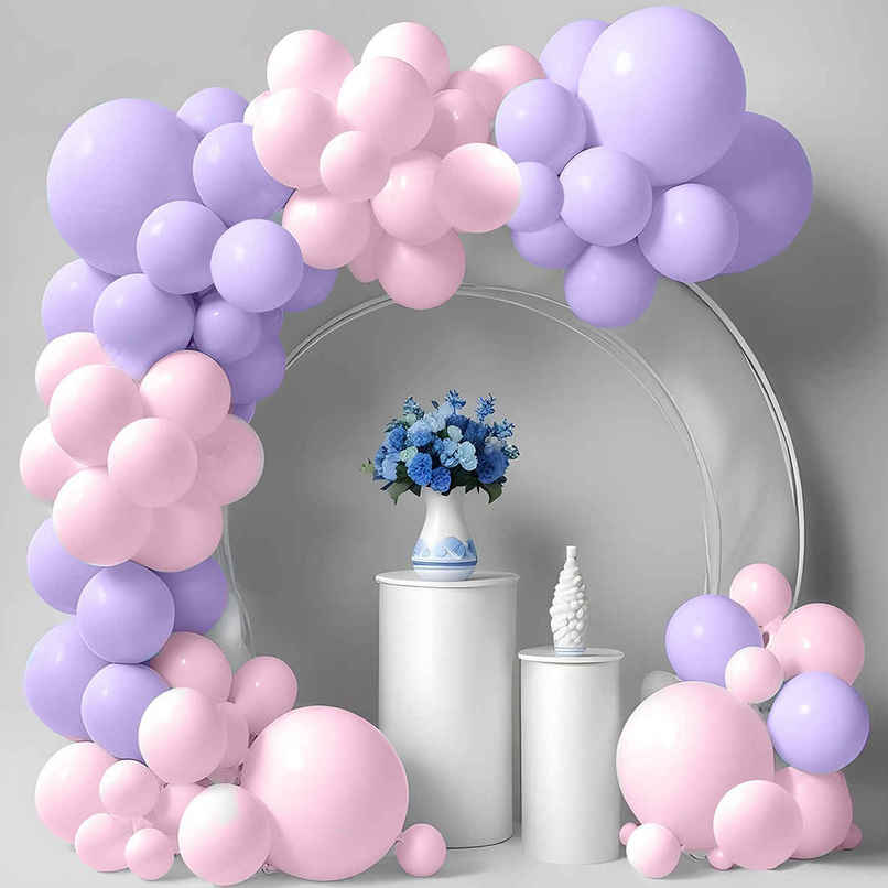 Pastel Balloons for Birthday, Engagement, Wedding | Pink and Purple | Party Propz