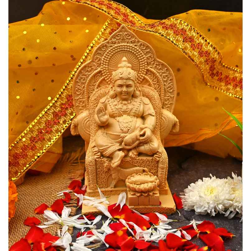 Lord Kuber, The God Of Wealth Idol | ServDharm