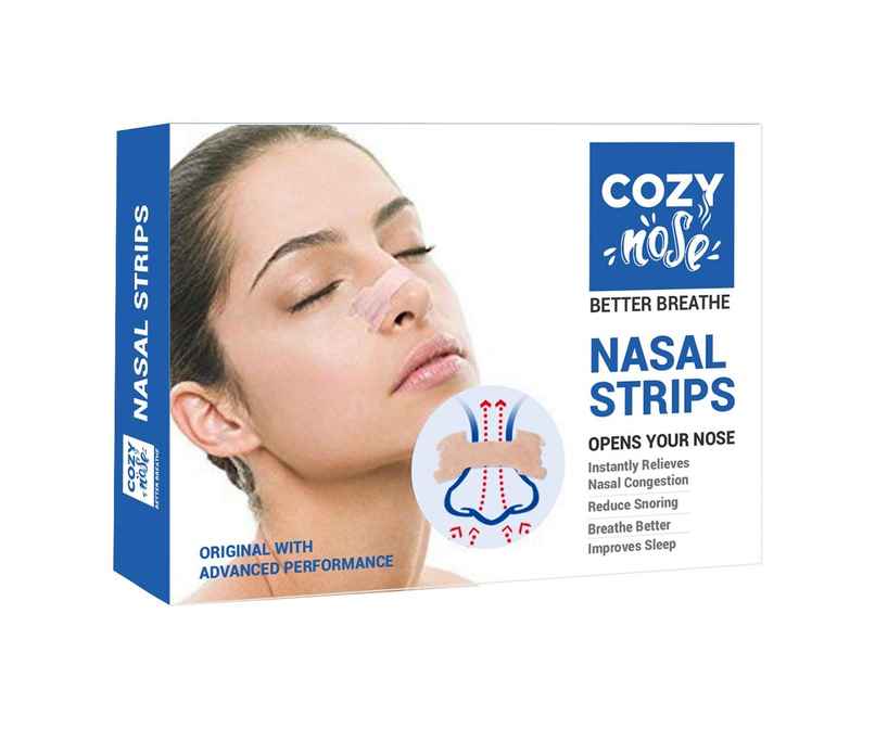 Cozy Nose Better Breathe Nasal Strips Pack Of 10