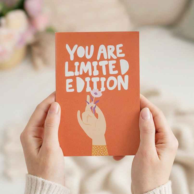 Limited Edition Greeting Card | Women's Day Greeting Card for Celebrating Special Women | Oye Happy