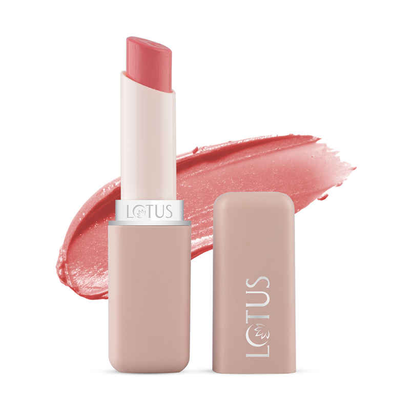 Lotus Make-Up Color X Matte Lipstick Blush-02 | Long-Lasting| Bold | Highly Pigmented