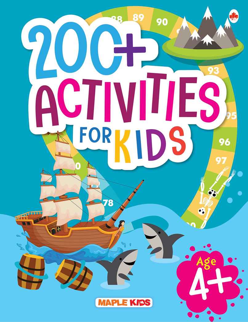 Brain Activity Book for Kids - 200+ Brain Boosting Activities for Age 4+