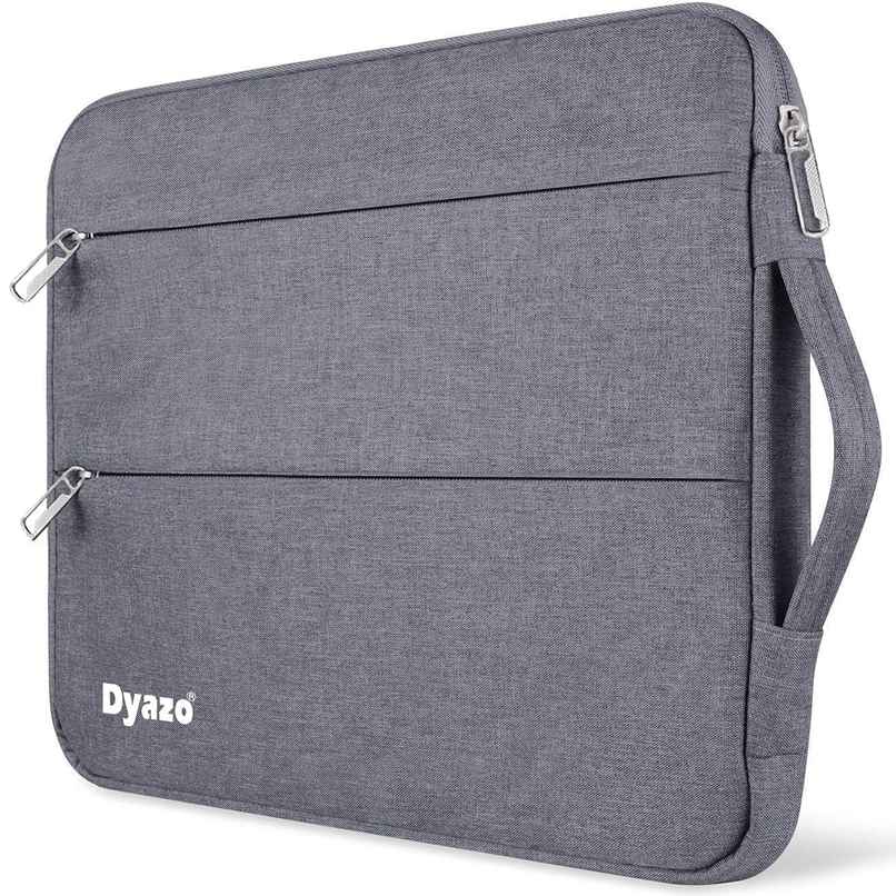 Dyazo Laptop Sleeve with Handle for MacBook and Other Laptops | 13.3 Inch | Grey