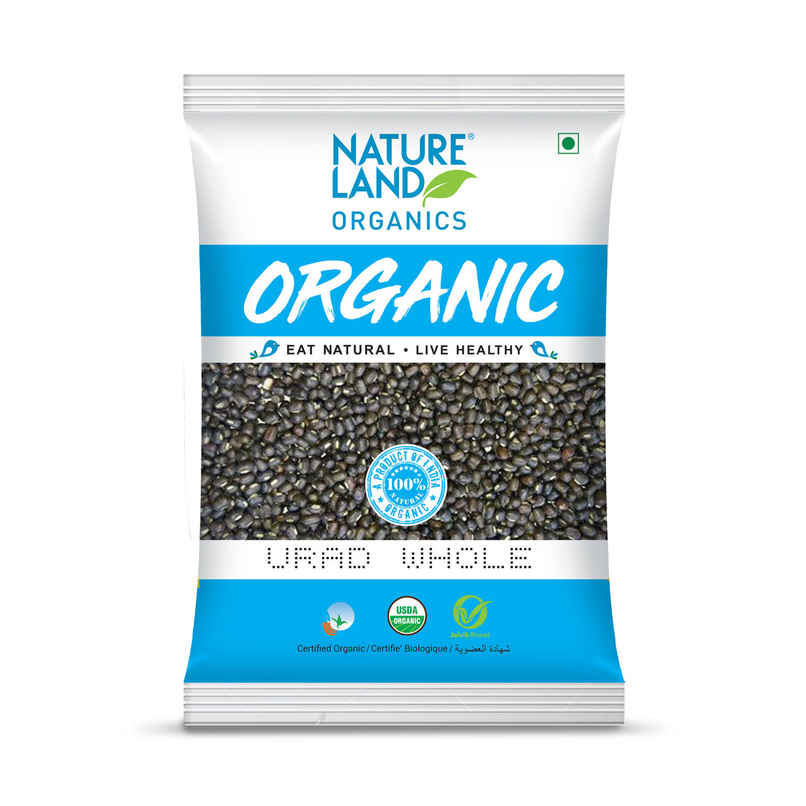 Natureland Organics Urad Whole Natureland Organics Urad Whole