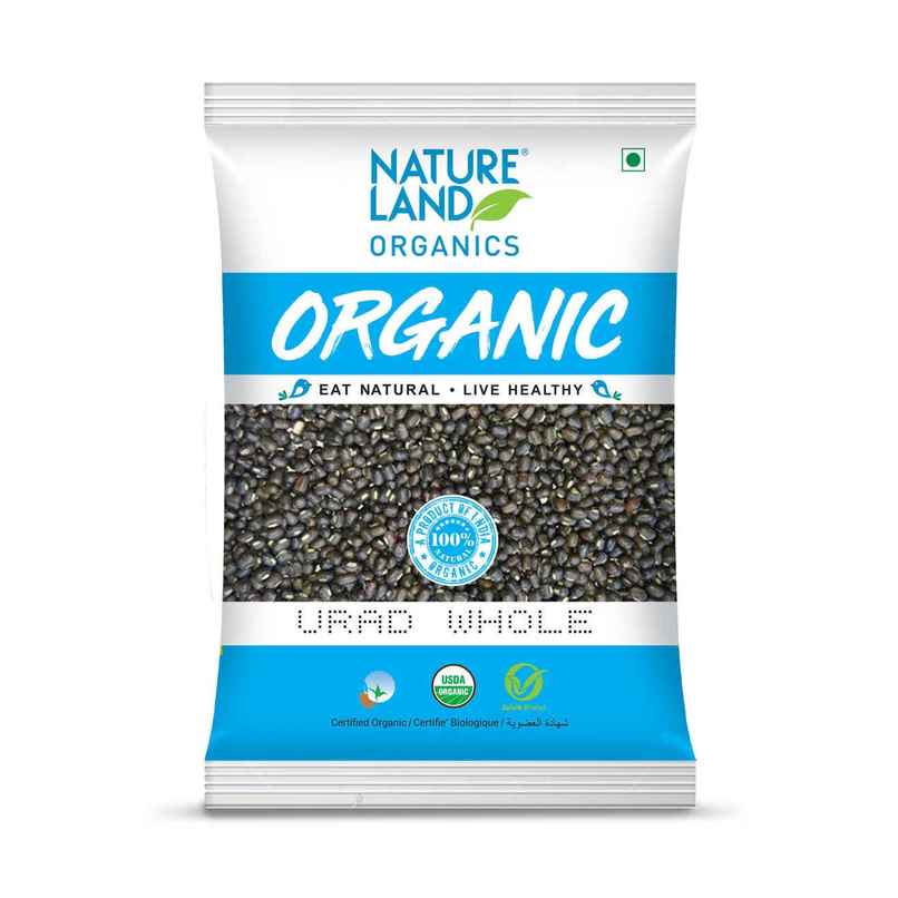 Natureland Organics Urad Whole