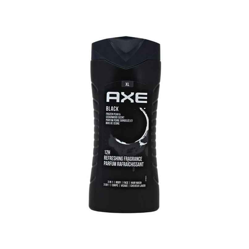 Axe Black 3-in-1 Body,Face & Hair Wash | For Men