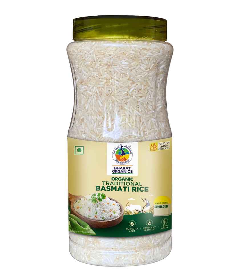 Bharat Organics Traditional Basmati Rice