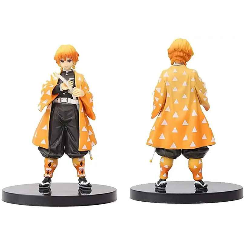 Awestuffs Zenitsu Demon Slayer Action Figure Limited Edition for Car Dashboard Awestuffs Zenitsu Demon Slayer Action Figure Limited Edition for Car Dashboard