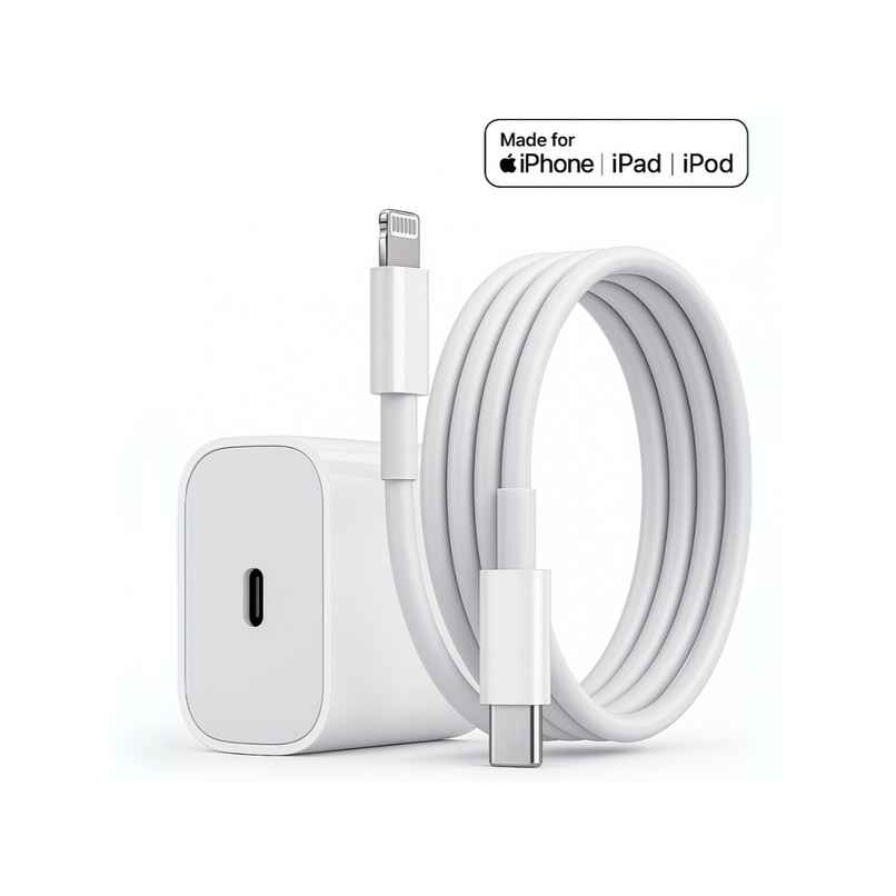 Roarx 20W Type C iPhone PD with Type C to Lightning Cable for iPhone Roarx 20W Type C iPhone PD with Type C to Lightning Cable for iPhone