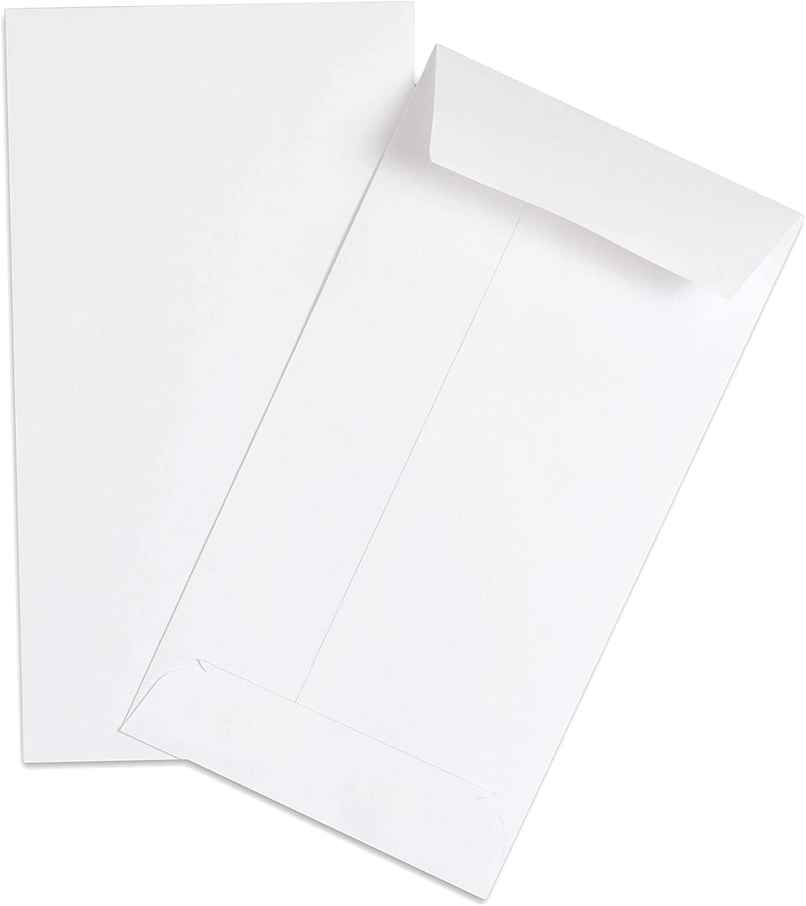 Paperbees White Envelope | Size 9 point 5inch | 4 point 5 inch | Thickness 100 GSM Paperbees White Envelope | Size 9 point 5inch | 4 point 5 inch | Thickness 100 GSM