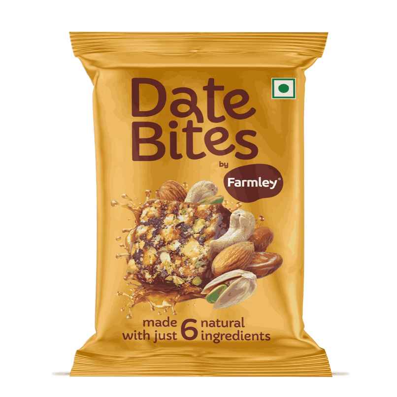 Farmley Date Bites Dry Fruit Burfi - No Added Sugar