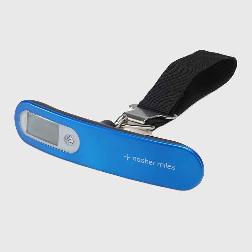 Nasher Miles Digital Electronic Luggage Weighing Scale for Travel- Bags 50 kg Capacity- Blue