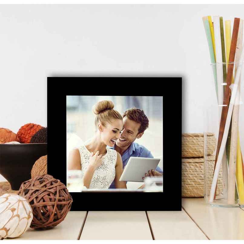 Art Street Synthetic Table/Wall Photo Frame for Home Decor | 5 Inchx5 Inch | Black Art Street Synthetic Table/Wall Photo Frame for Home Decor | 5 Inchx5 Inch | Black