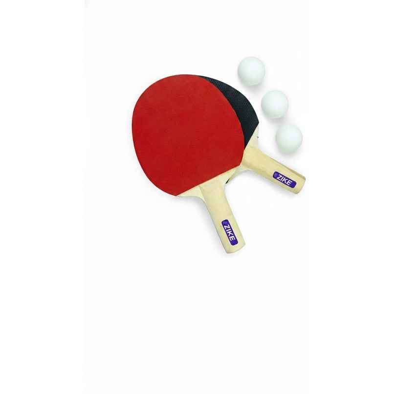 Zike 1 Star Table Tennis Set (2 Racquets & 3 Balls) assorted