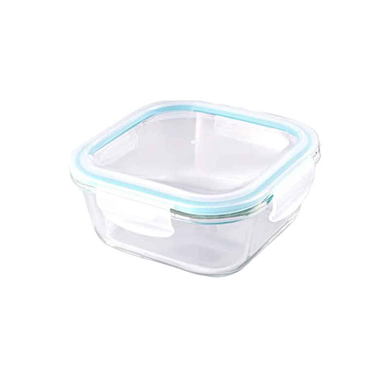Attro Borosilicate Container Glassox Classic Square 310 ml