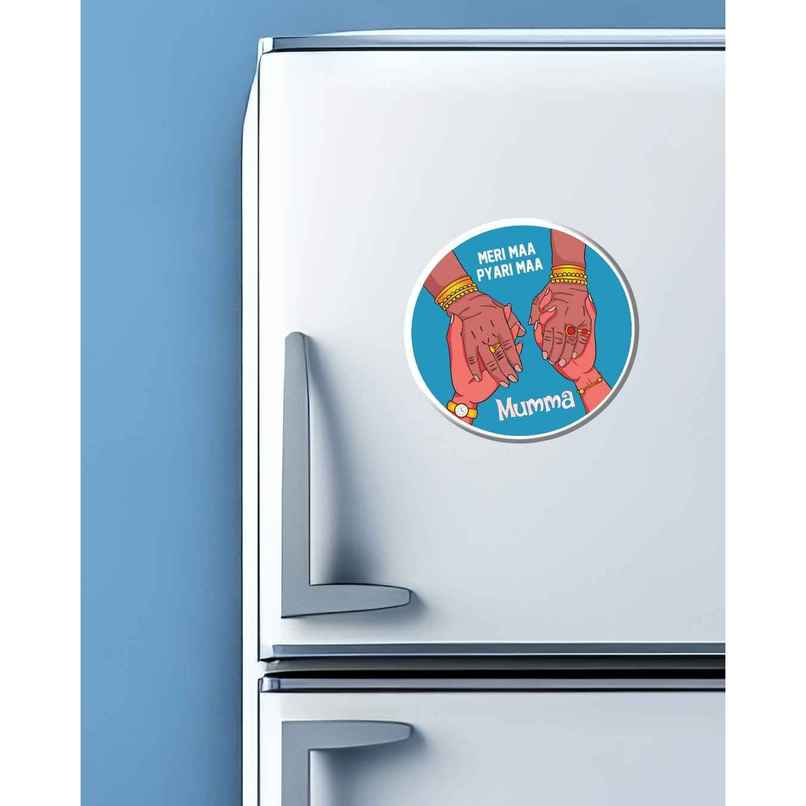 Pyari Maa Fridge Magnet | Mad Over Print