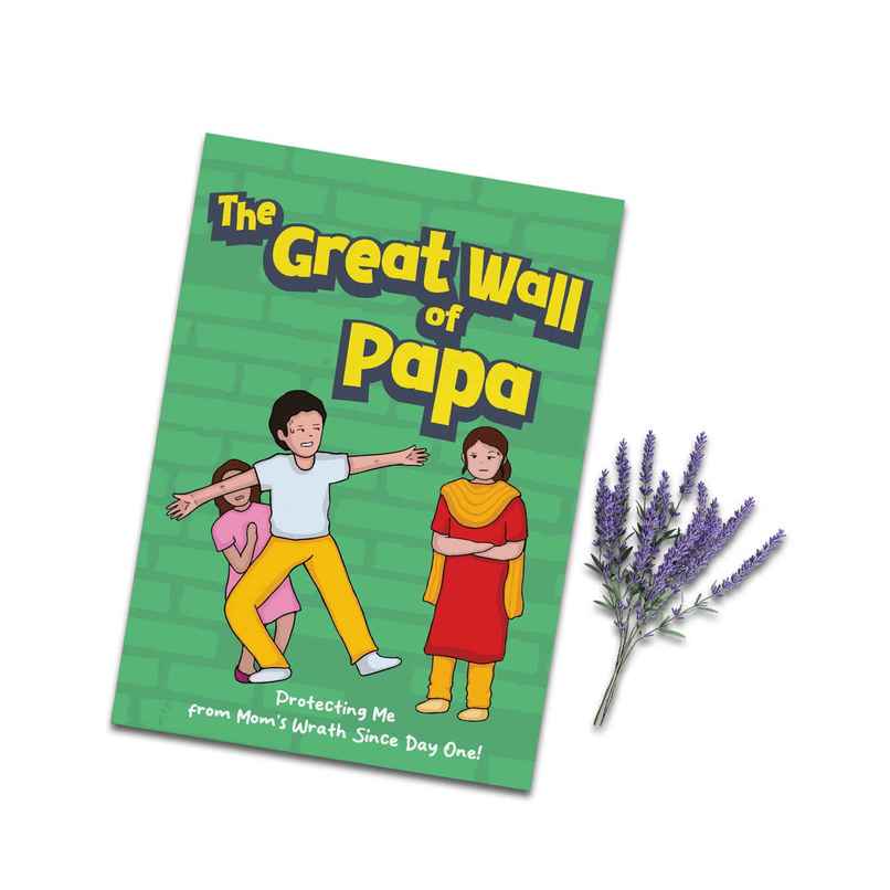 Great Wall Of Papa Card | Mad Over Prints Great Wall Of Papa Card | Mad Over Prints