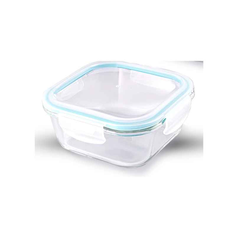 Attro Borosilicate Container Glassox Classic Square 310 ml