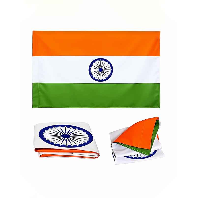 Big India Flag | 20 x 30 inch | Cloth Flag | Mad Over Prints